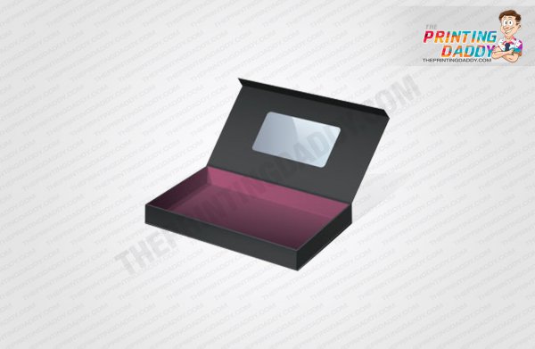 Yellow Window Box with Magnetic Closure The Printing Daddy