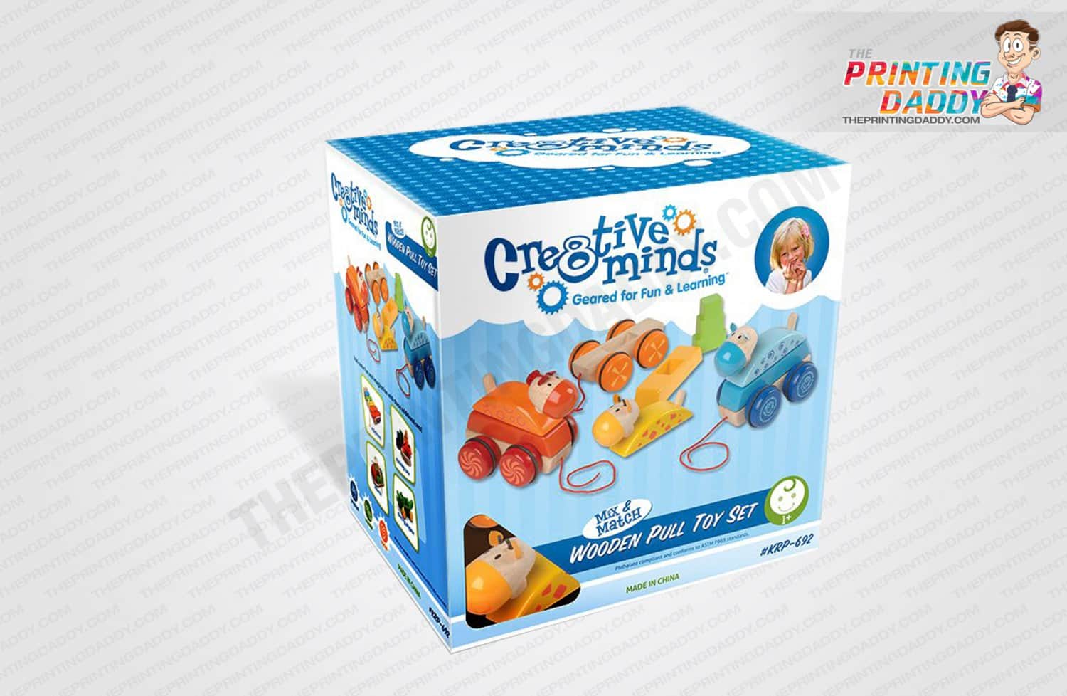 Custom Printed Kids Product Packaging Boxes The Printing Daddy