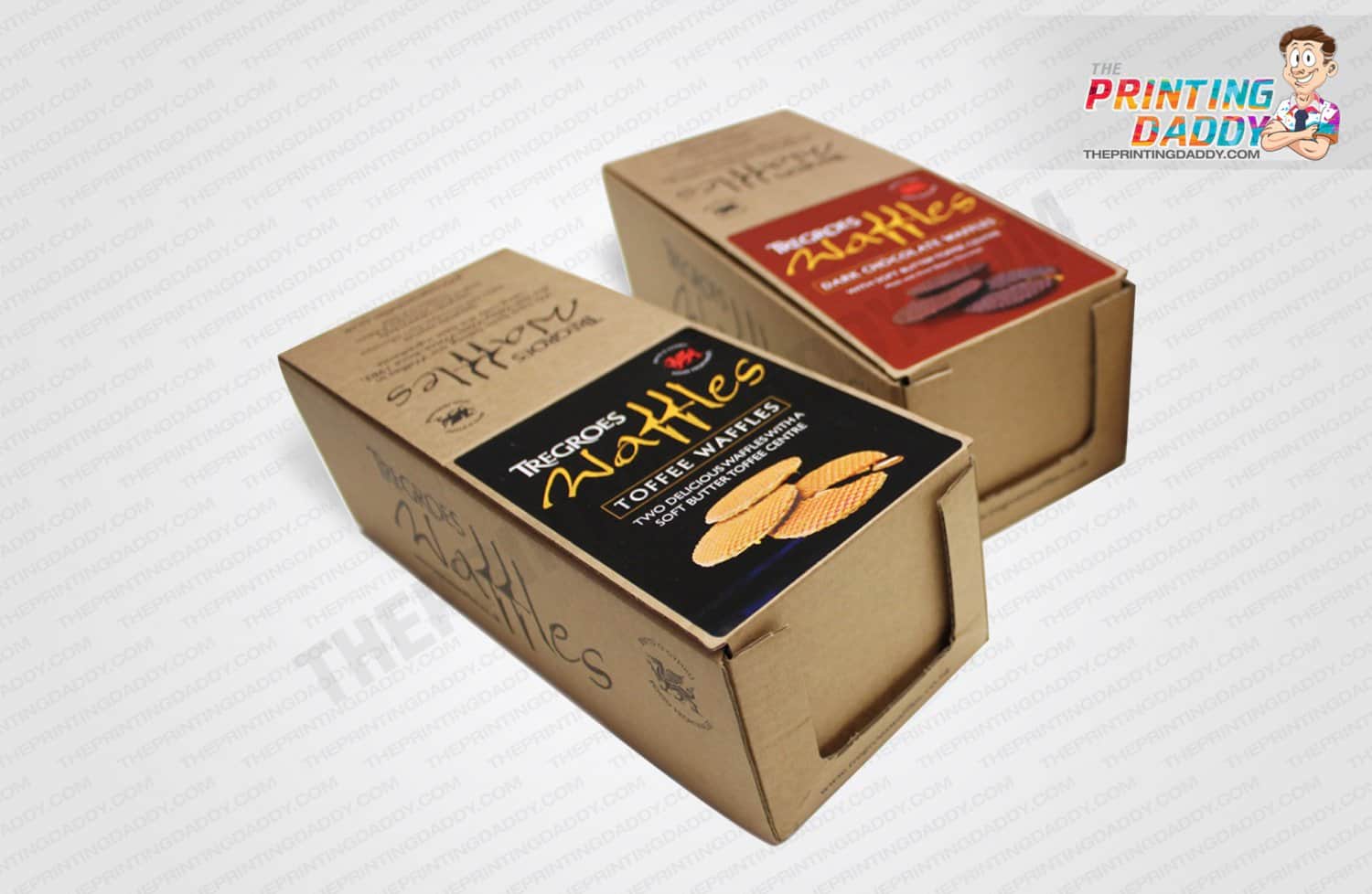 Custom Printed Waffles Packaging Boxes The Printing Daddy